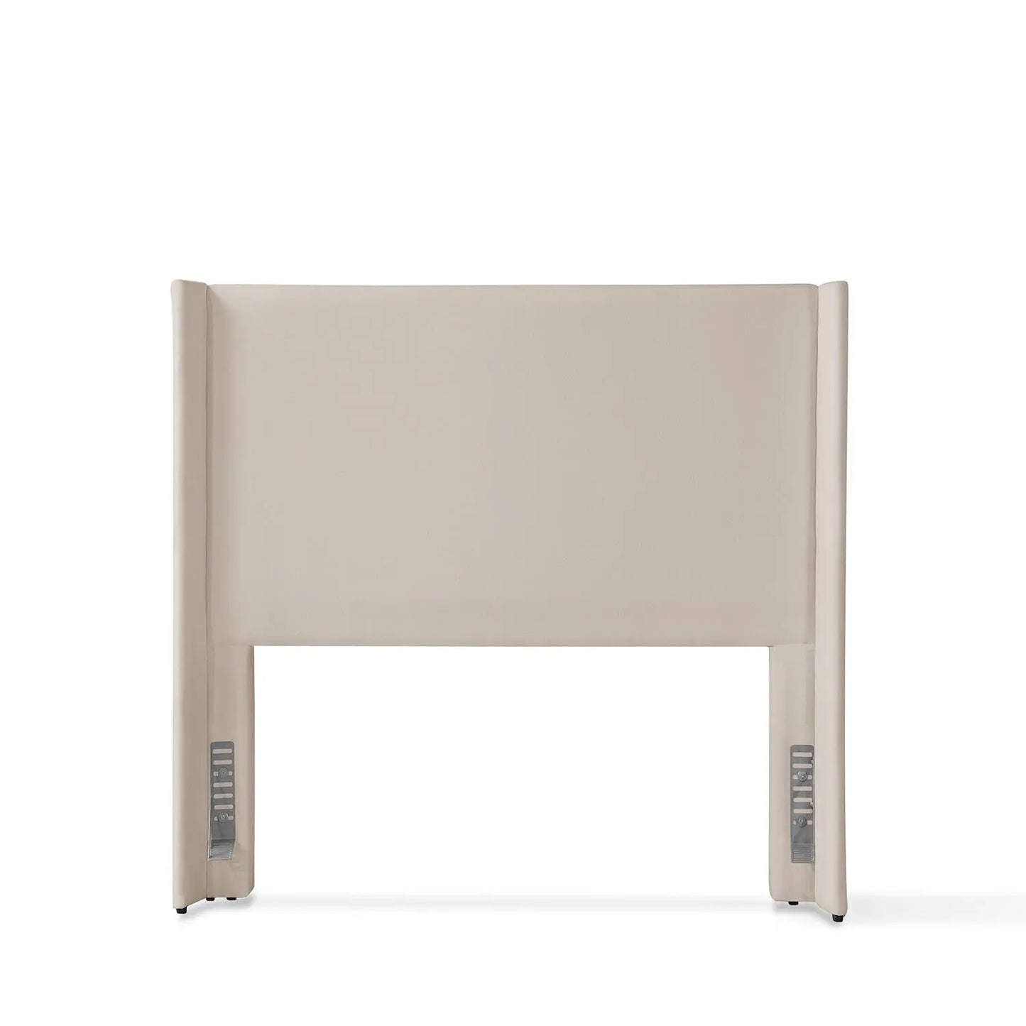 Mostruário - Cabeceira Casal Estofada Liya 155 cm - Linho Off White