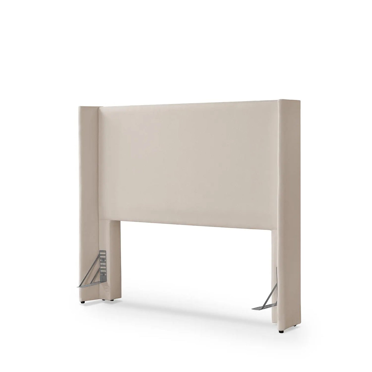 Reembalado - Cabeceira King Estofada Liya 208 cm - Linho Off White