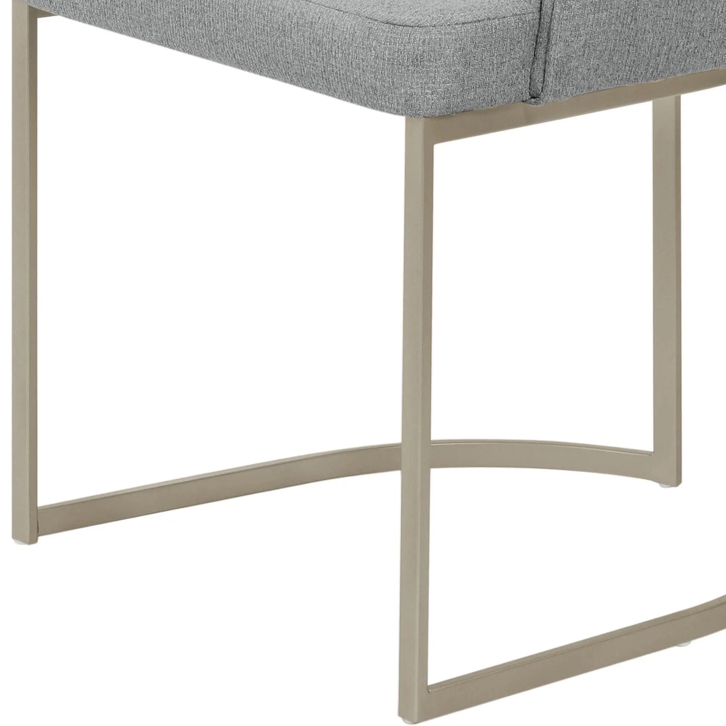 Reembalado - Cadeira Albany - Champanhe c/ Stone Carbono