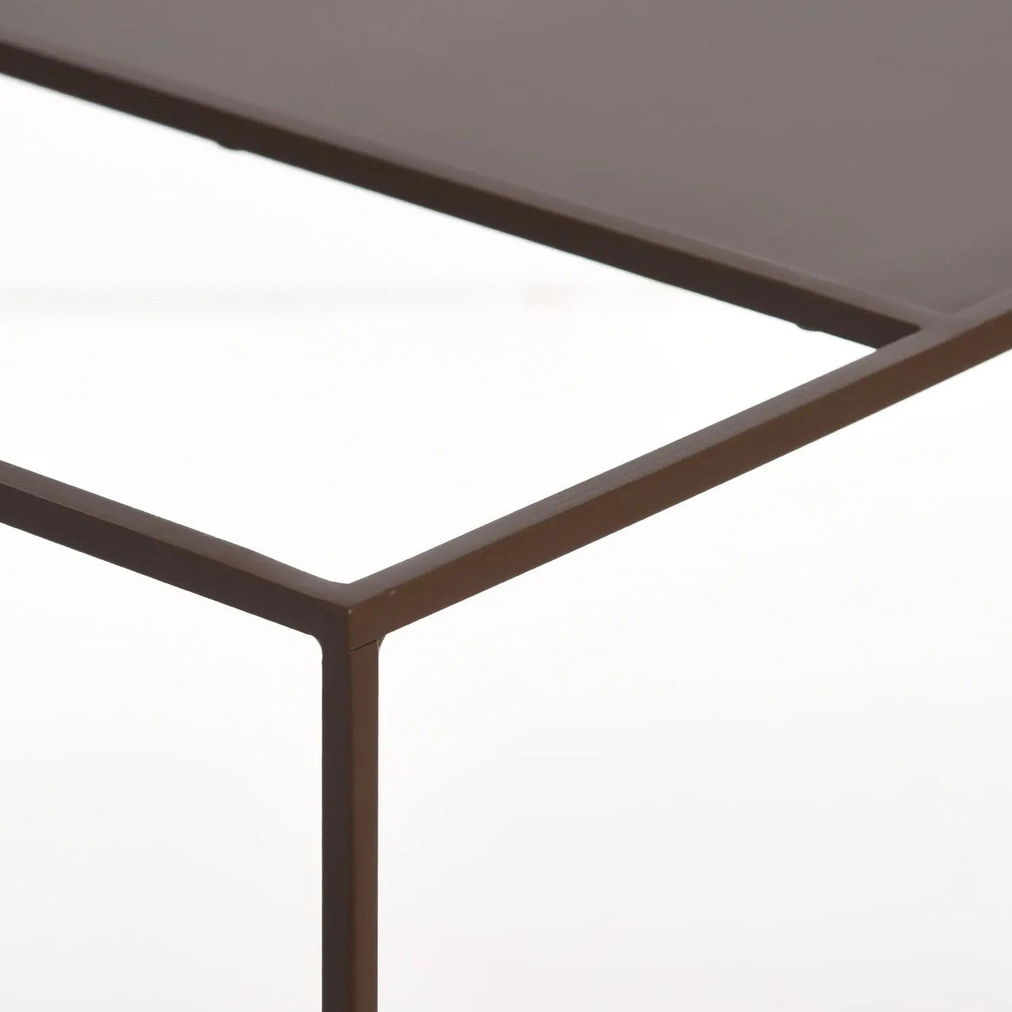 Reembalado - Carrinho Bar 2 Prateleiras em Aço e Rodas de MDF Mercúrio 90 cm - Marrom c/ Natural