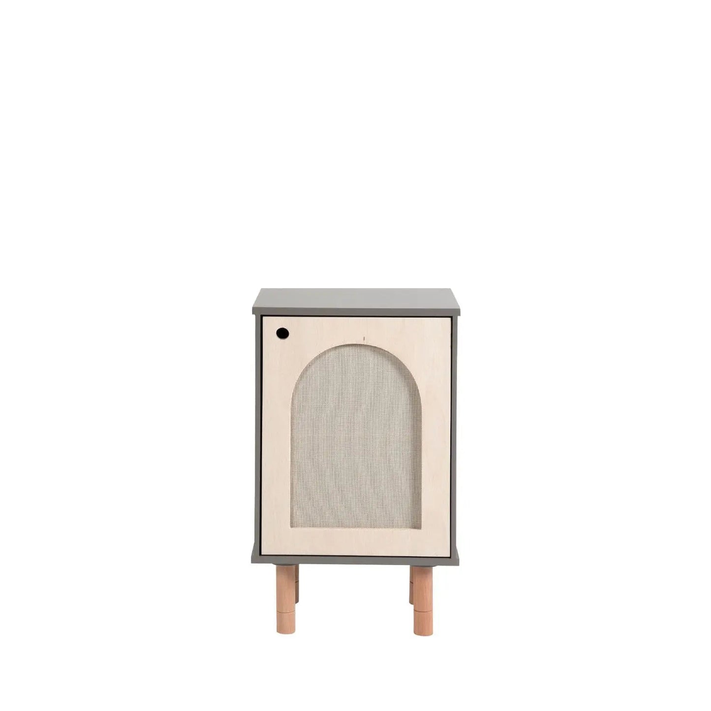 Homedock Mesa Cabeceira Nathan Fendi c/ 1 Porta Decoratta