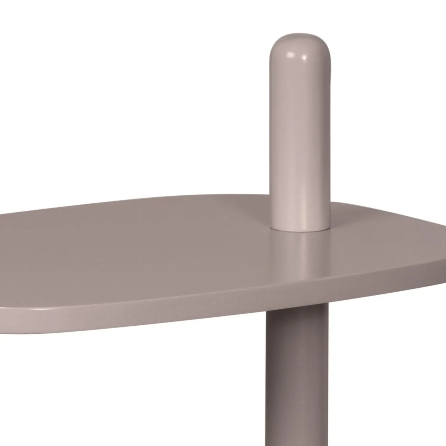 Reembalado - Mesa Lateral Dubac 60 cm - Fendi Monocromático