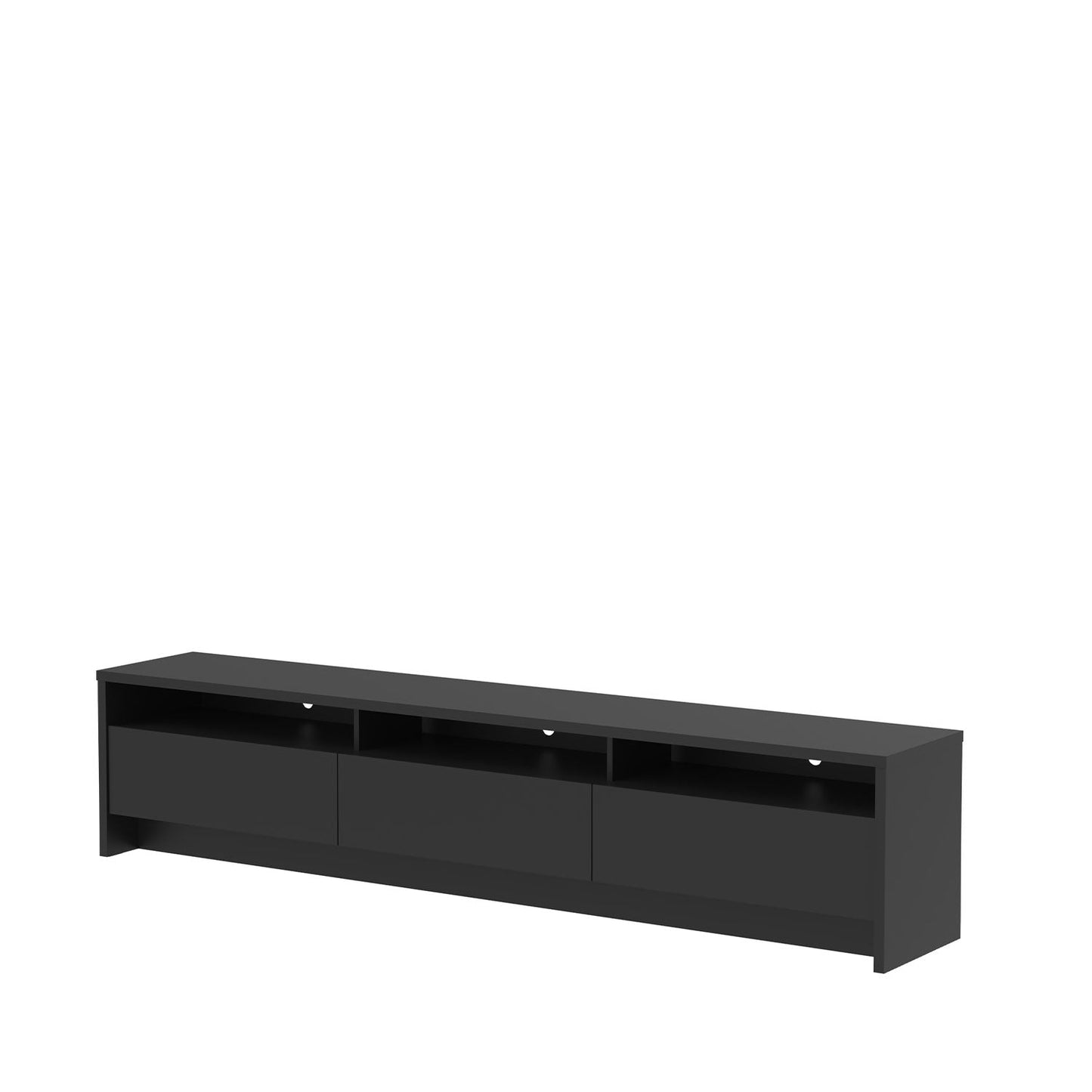 Reembalado - Rack Aspen 219 cm - Preto Fosco