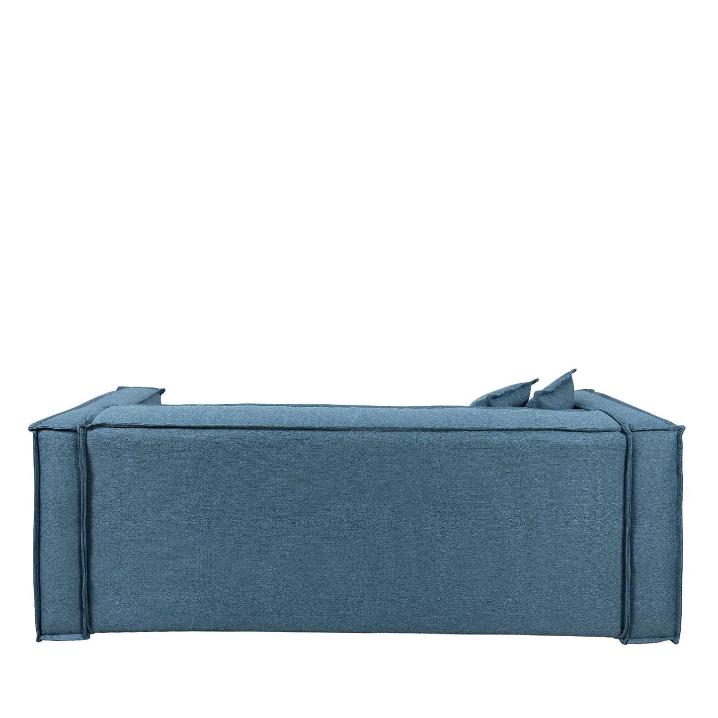 Reembalado - Sofá Freddo 205 cm - Linho Azul Safira