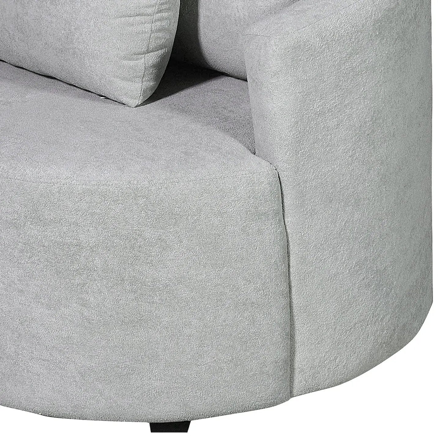 Reembalado - Sofá Geon 250 cm - Boucle Cinza Claro
