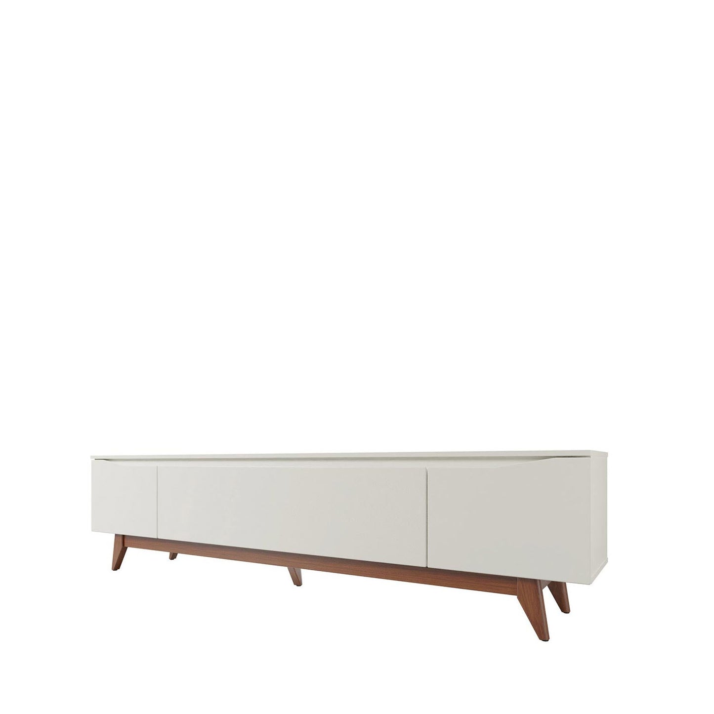 Reembalado - Rack Flynt 219 cm - Natural c/ Off White Fosco