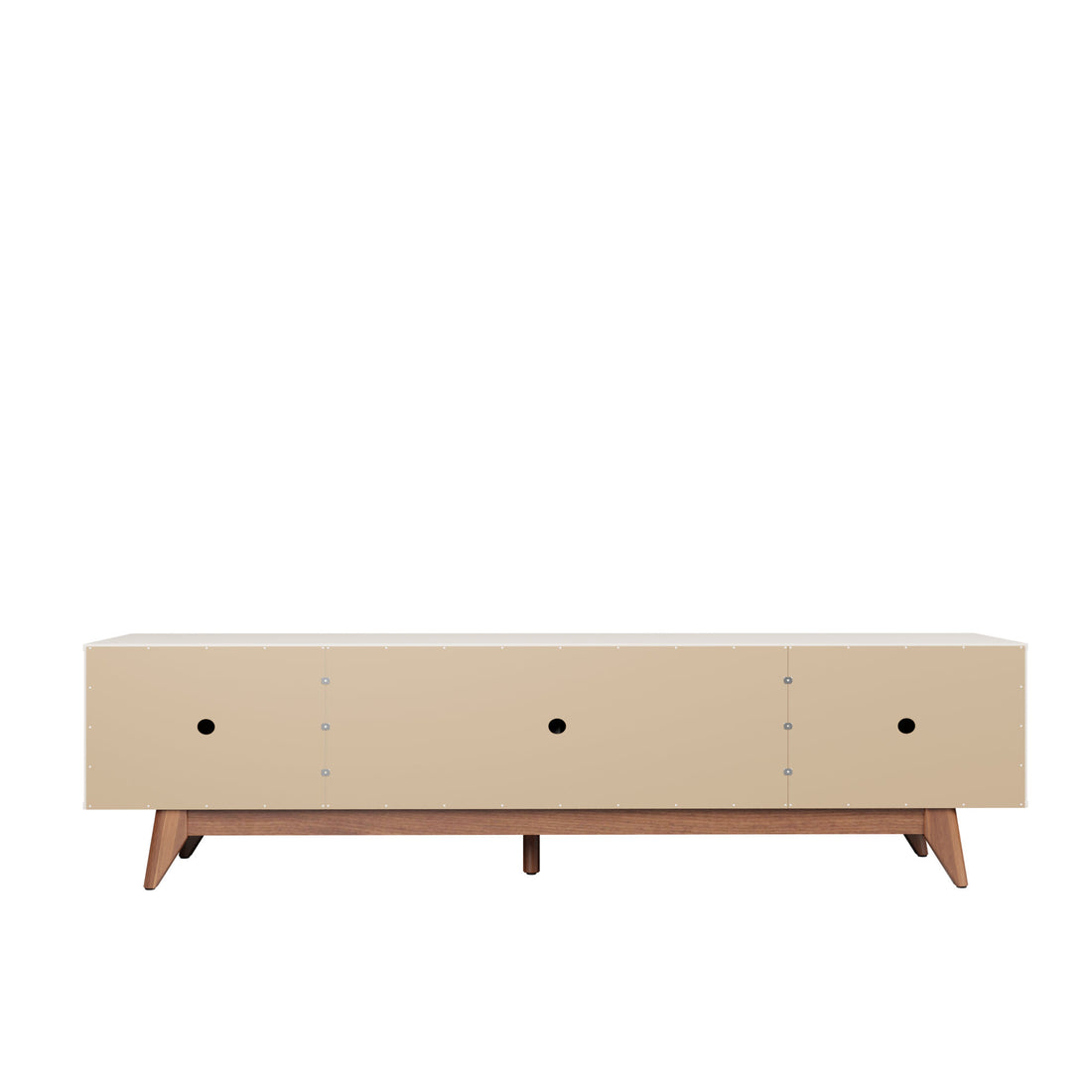 Reembalado - Rack Flynt 219 cm - Natural c/ Off White Fosco