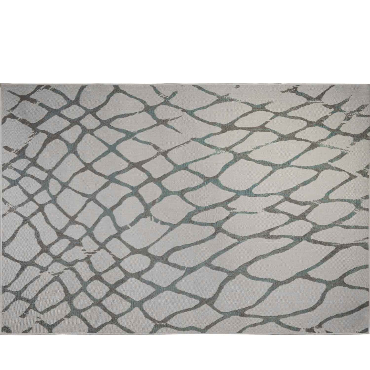 Reembalado - Tapete Marsa Cinza Indoor e Outdoor - 250 x 350 cm
