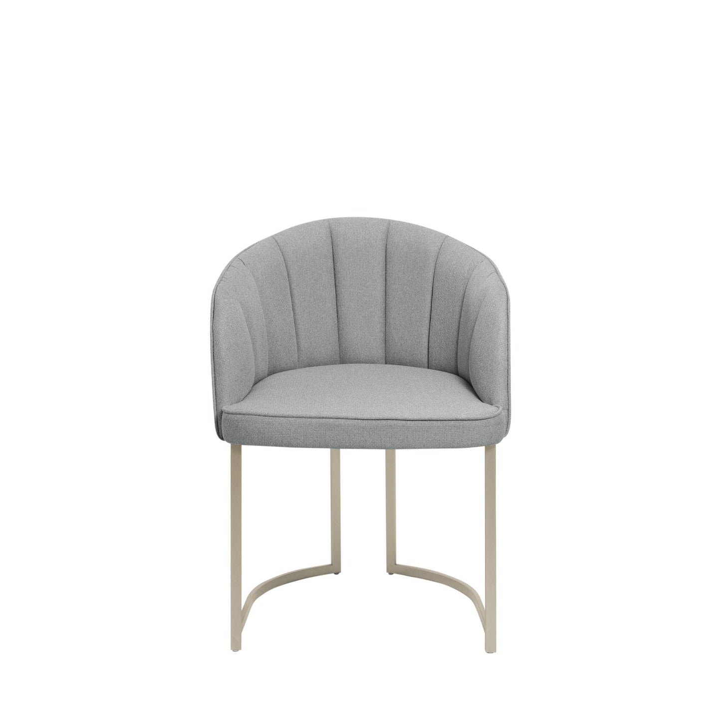 Reembalado - Cadeira Beverly - Champanhe c/ Stone Carbono