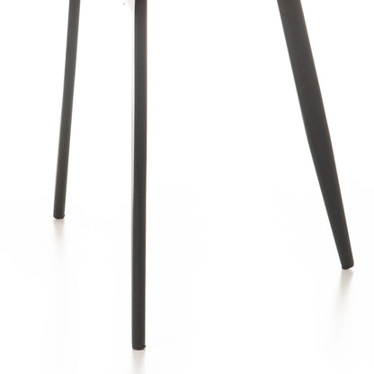 Reembalado - Cadeira Alina - PU Off White c/ Preto