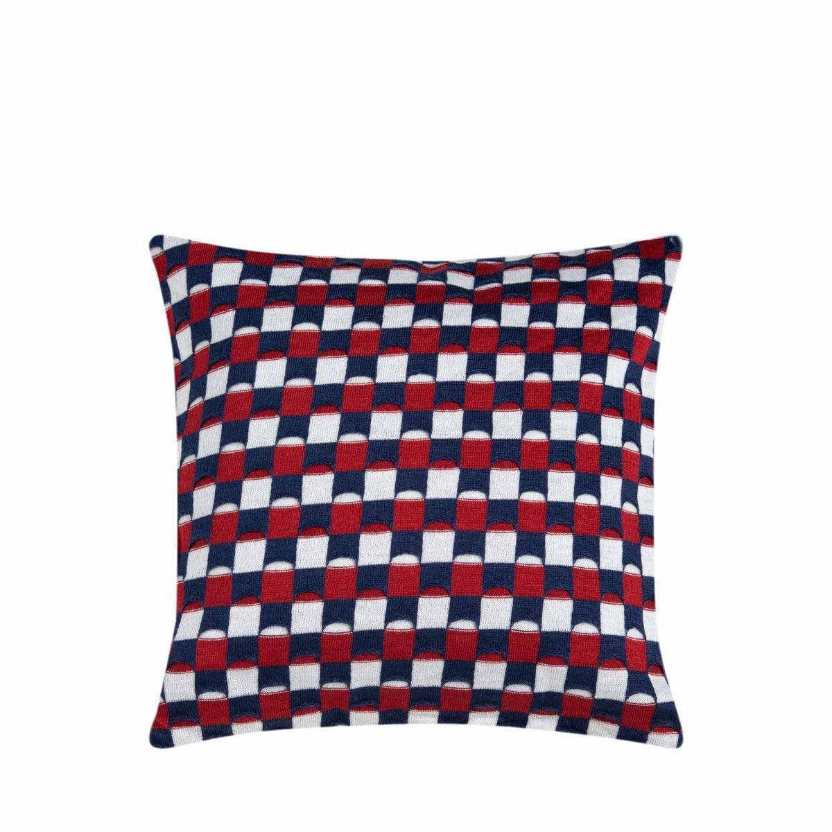 ALMOFADA HESTER VERMELHO 45 X 45 CM