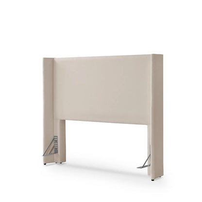 Reembalado - Cabeceira King Estofada Liya 208 cm - Linho Off White