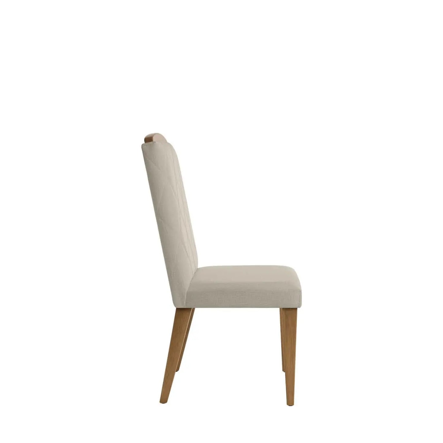 Reembalado - Cadeira Daisy Linho - Off White - Cinamomo