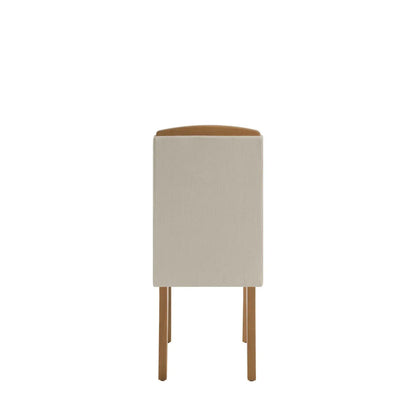 Reembalado - Cadeira Daisy Linho - Off White - Cinamomo
