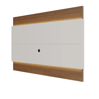 Devolvido - Painel para TV até 75” LED New Lincoln 217 cm - Natural c/ Off White Fosco