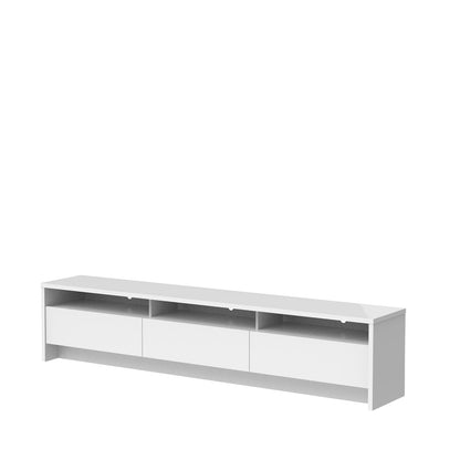 Reembalado - Rack Aspen 219 cm - Branco Fosco