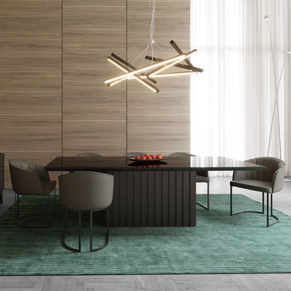 Reembalado - Cadeira Beverly Linho Onyx com Preto