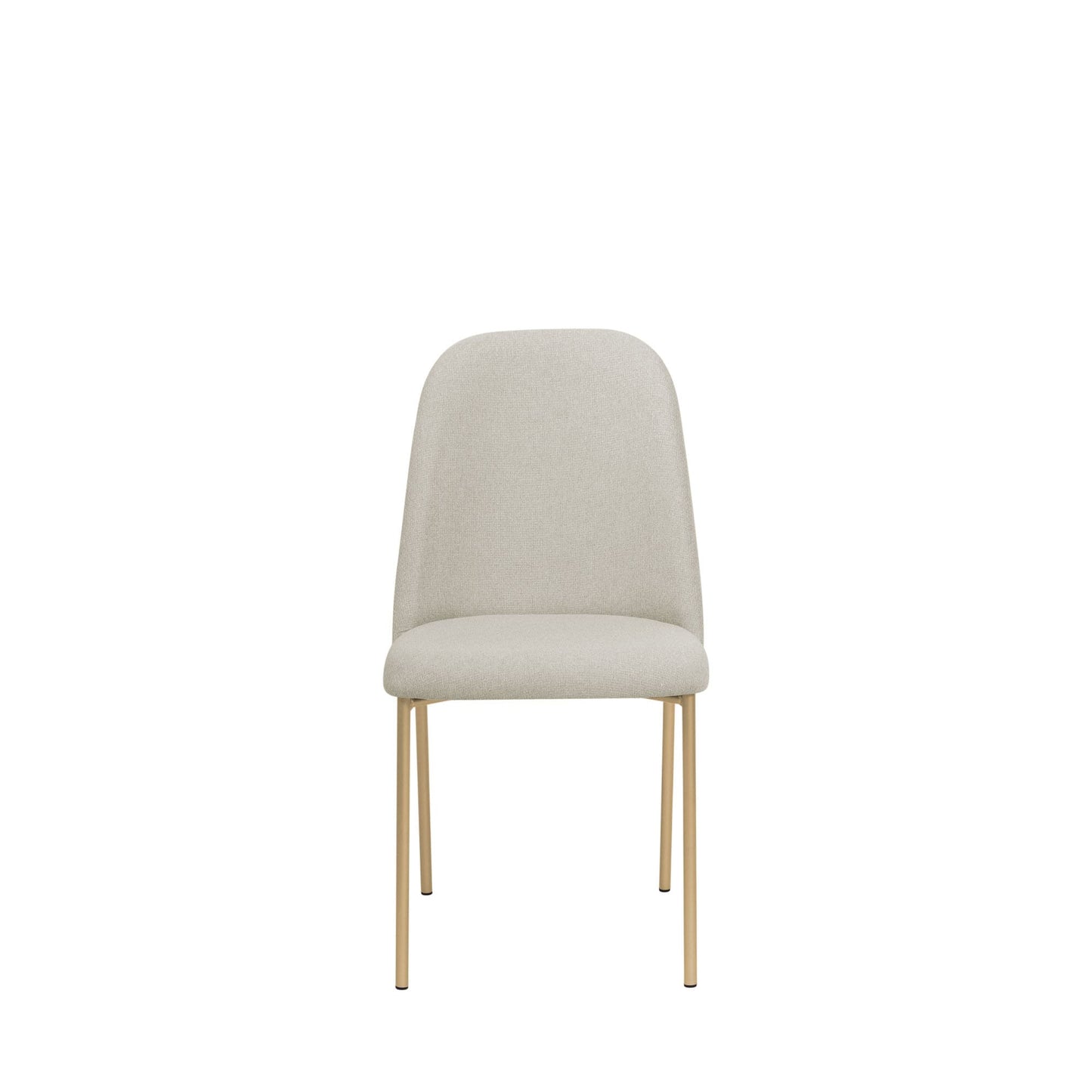 Reembalado - Cadeira Lucille - Dourado c/ Duna Taupe