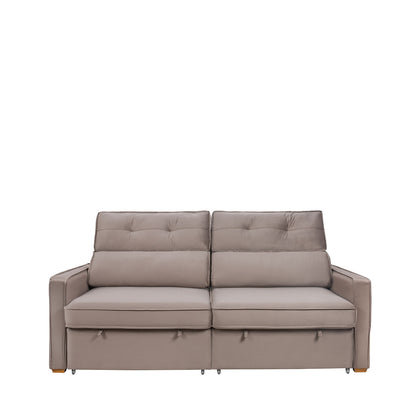 Sofá Retrátil e Reclinável Tucson 192 cm - Veludo Fendi