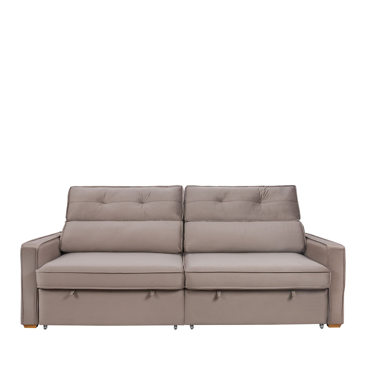 Sofá Retrátil e Reclinável Tucson 232 cm – Veludo Fendi