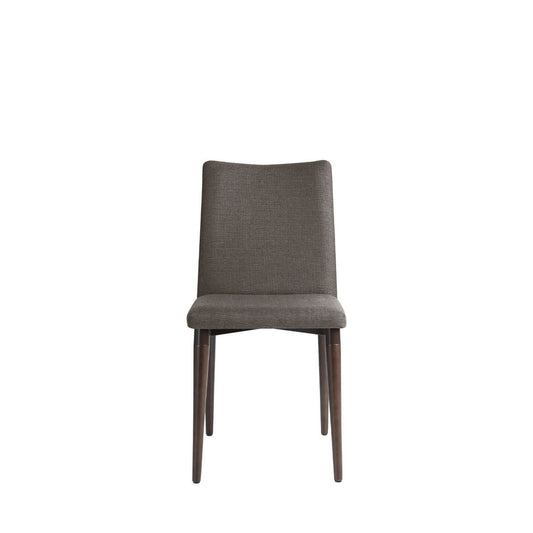 Reembalado - Cadeira Iron - Imbuia c/ Linho Onyx
