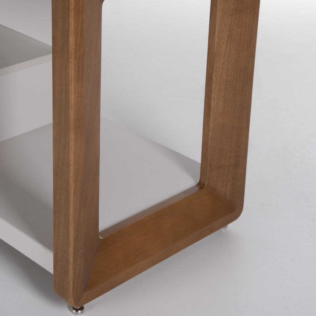 Rack Carter 189 cm - Off White Fosco c/ Natural