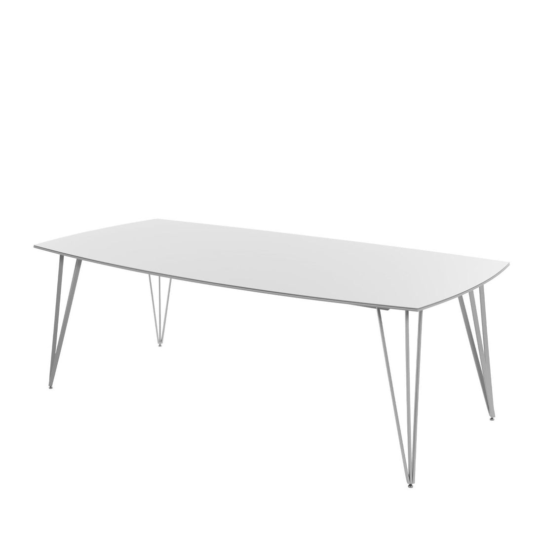 Mesa de Jantar Cerys 219 cm - Branco Fosco