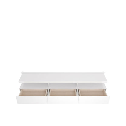 Reembalado - Rack Suspenso Horizon 181 cm - Branco Brilho