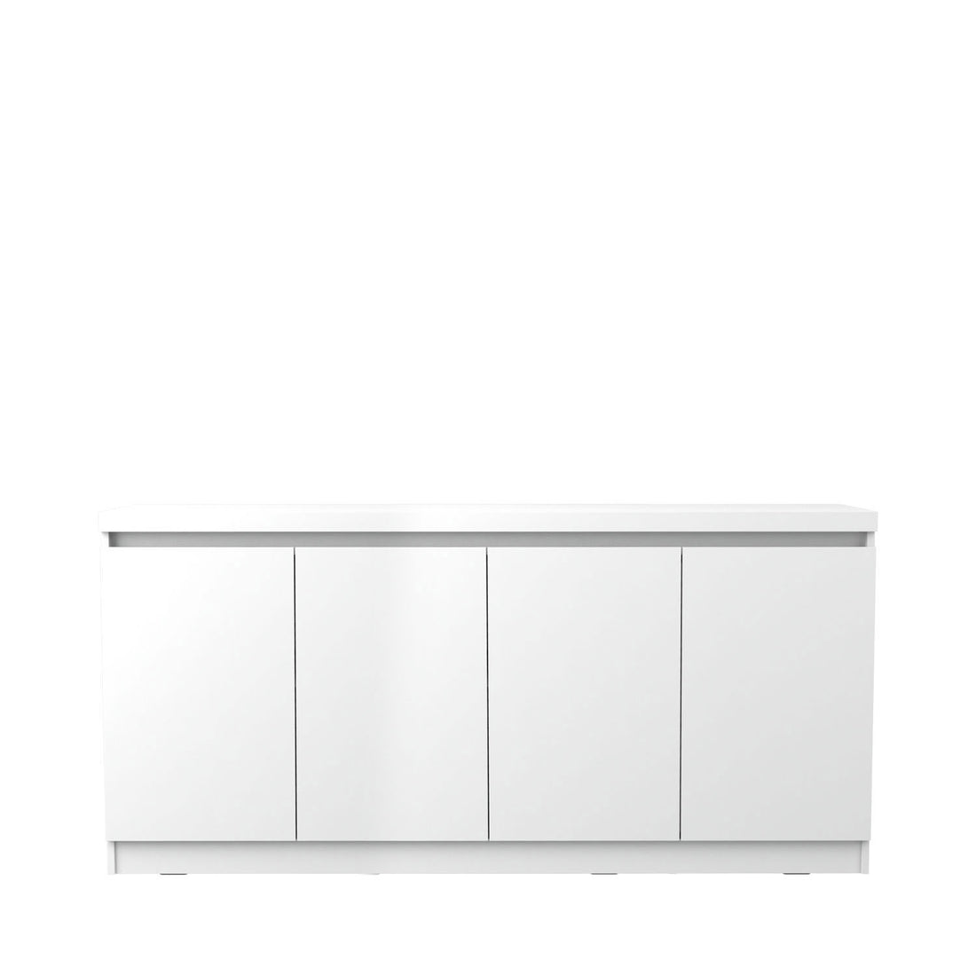 Devolvido - Buffet Truzzi 160 cm - Branco Brilho